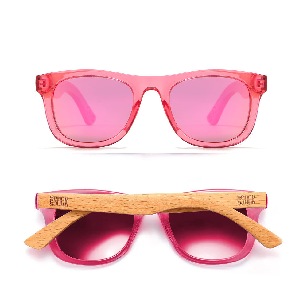 LITTLE PEARL KIDS Pink Sunnies l Polarised Lens l Age 3-6 - Soek Fashion Eyewear UK