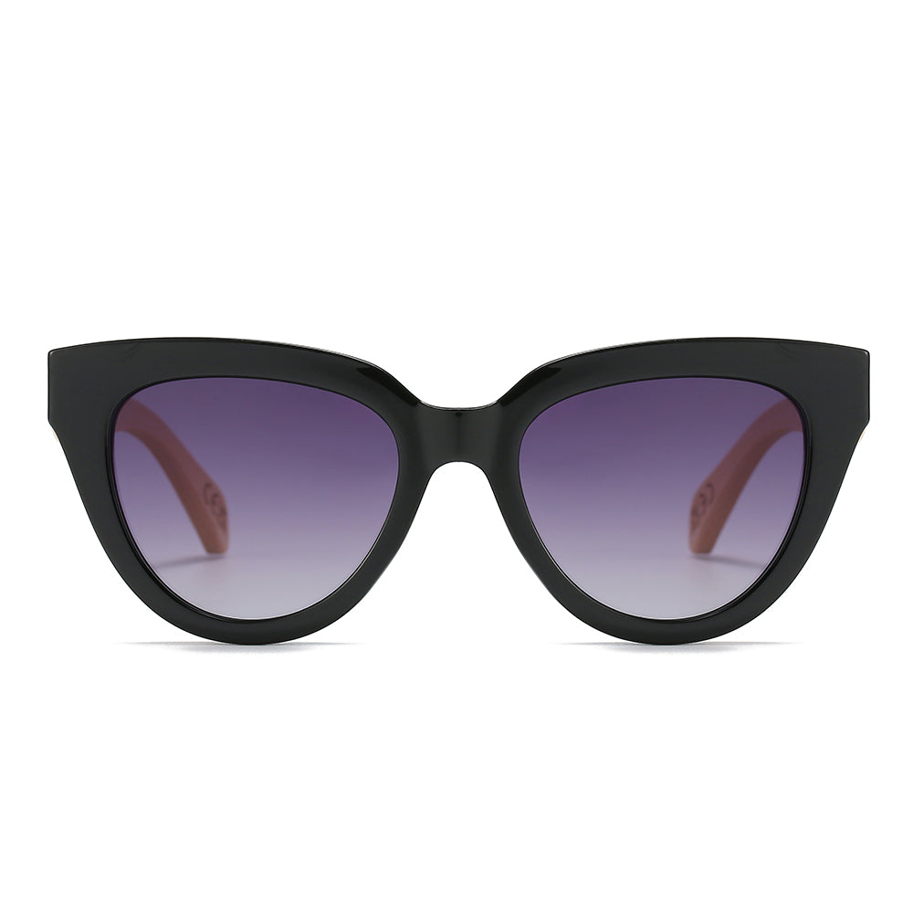 FLUTTER Storm l Sunglasses l Black Lens l White Maple Arms - Soek Fashion Eyewear UK