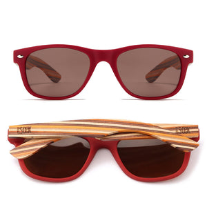 LITTLE AVALON KIDS Red Sunnies l Polarised Lens - Age 7-10 - Soek Fashion Eyewear UK