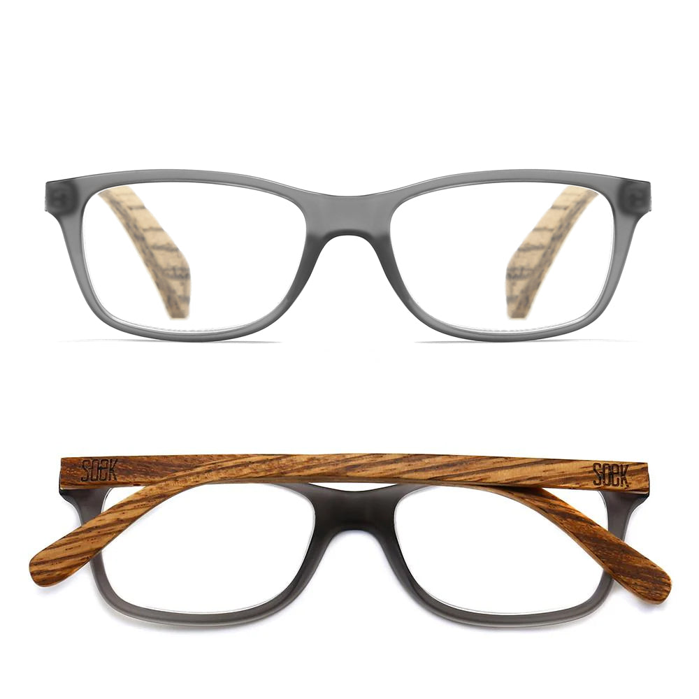WATSON BAY l Wooden Blue Light Magnifying Reader - Soek Fashion Eyewear UK