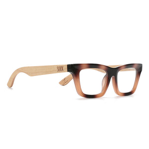 SYDNEY COASTAL CARAMEL l Wooden Magnifying Reader - Soek Fashion Eyewear UK