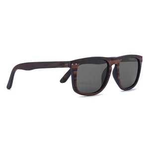 NOMAD l Black Polarised Lens l 100% Oak Sunglasses - Soek Fashion Eyewear UK