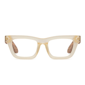 SYDNEY LEMON l Wooden Magnifying Reader - Soek Fashion Eyewear  UK