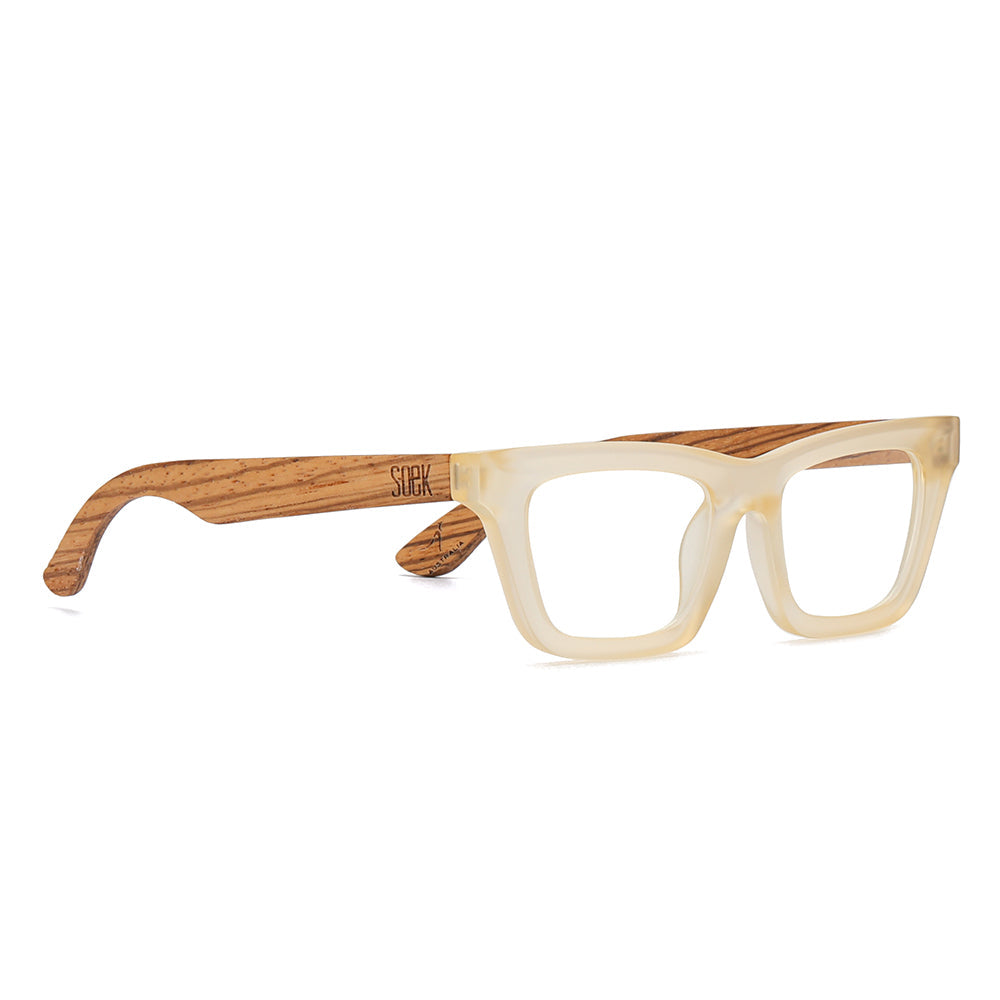 SYDNEY LEMON l Wooden Magnifying Reader - Soek Fashion Eyewear  UK