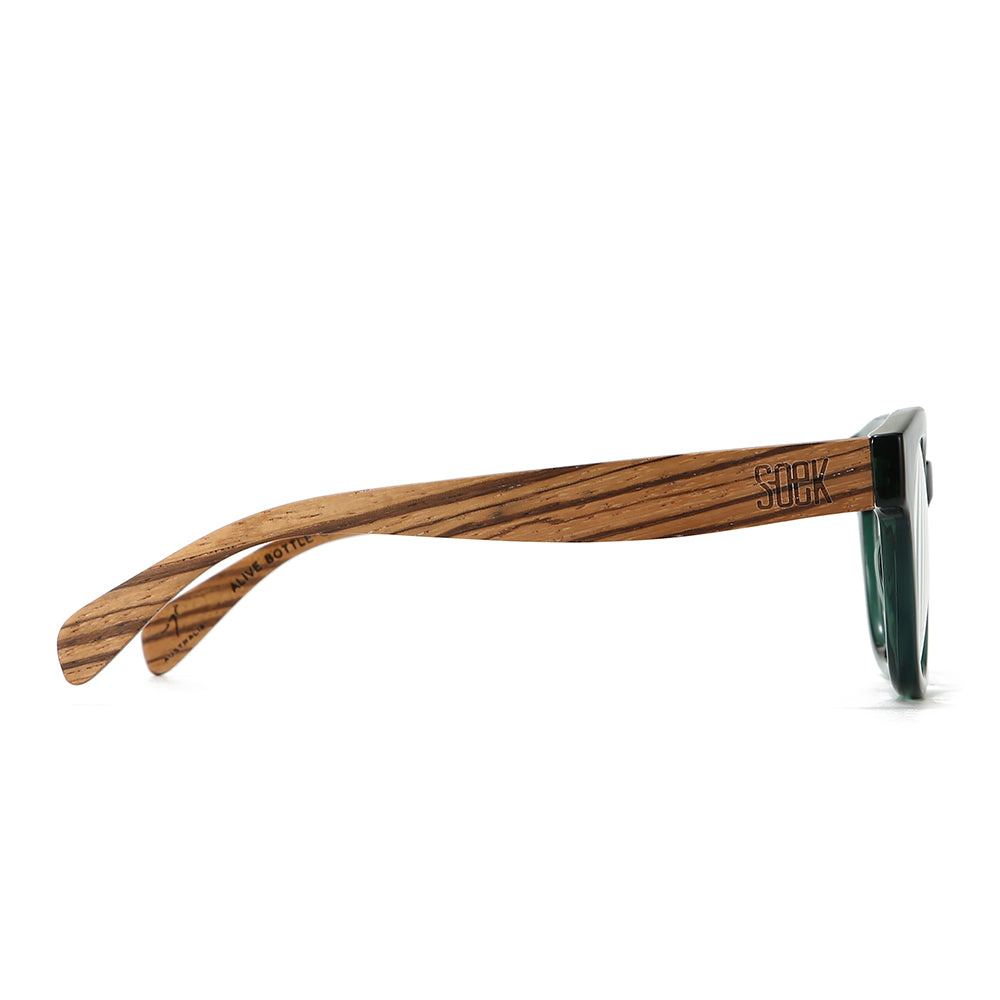 ALIVE BOTTLE GREEN l Reader l Blue Light Blocking Magnifying