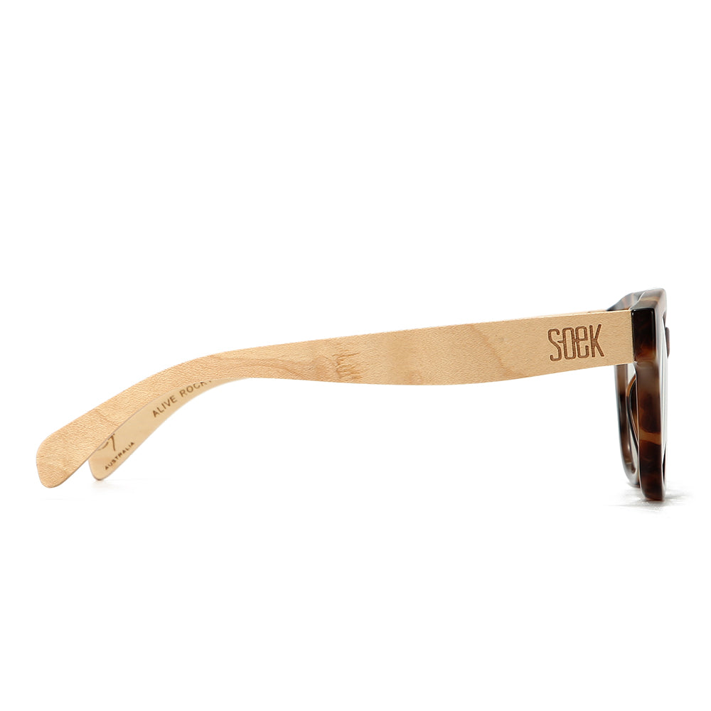 ALIVE ROCKY TORT l Wooden Magnifying Reader