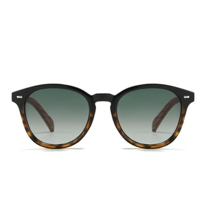 TAINE BLACK TORT  Khaki Lens l Walnut Arms - Soek Fashion Eyewear UK