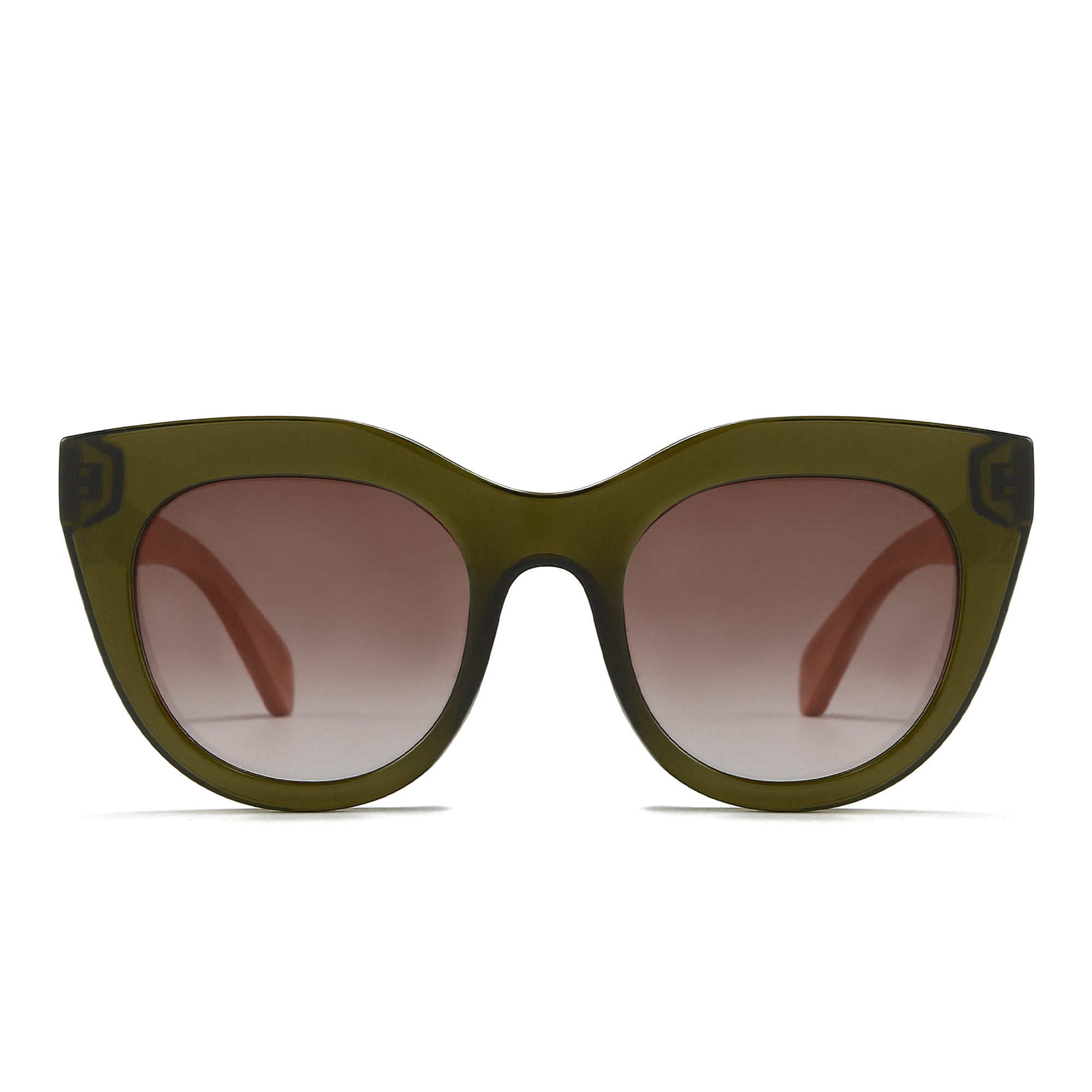 MILLA KHAKI  l Walnut Arms - Soek Fashion Eyewear UK