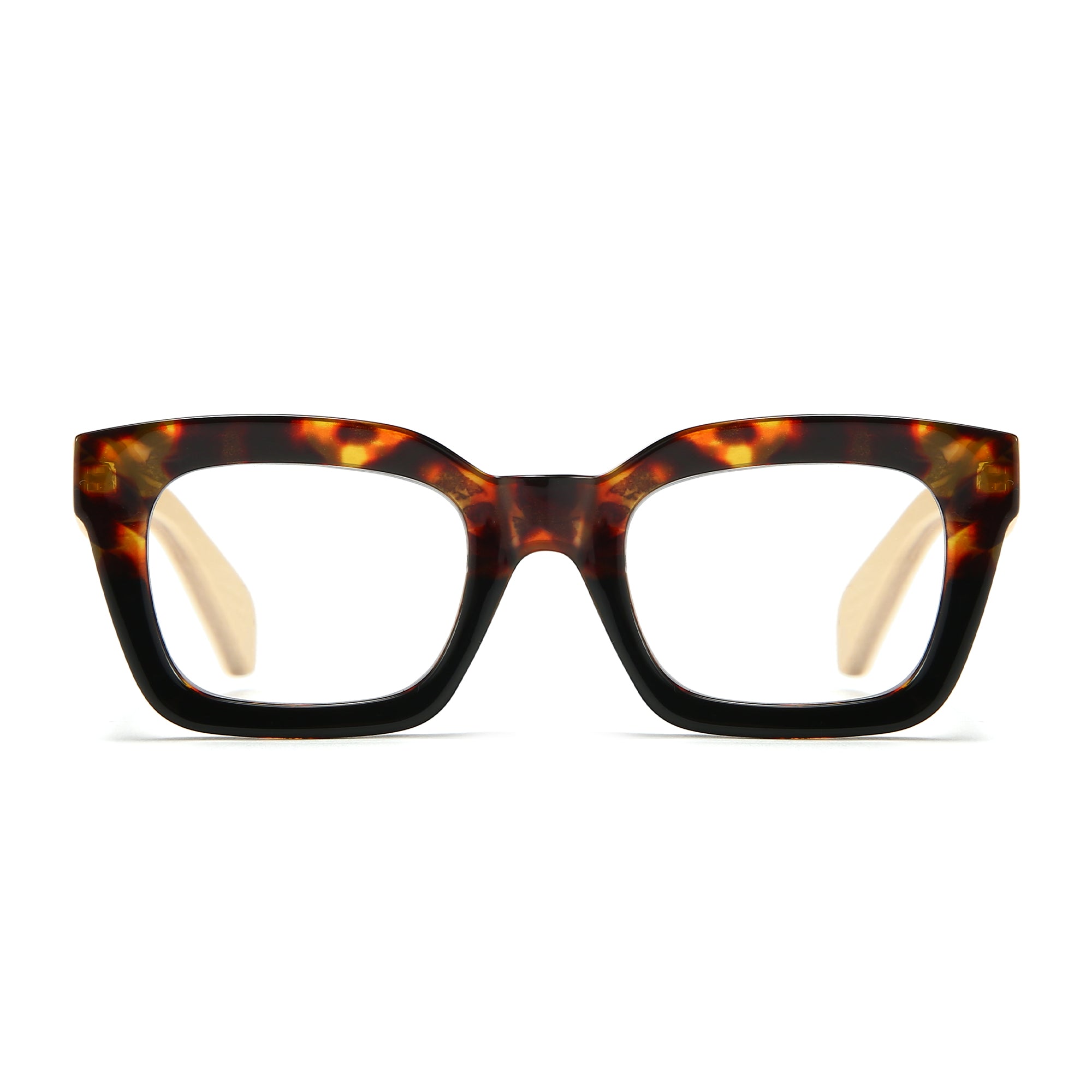 ZAHRA TOFFEE TORT l Magnifying Blue Light Reader - SOEK UK