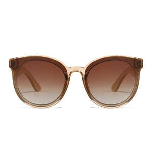 BELLA CHAMPAGNE l Brown Gradient Lens l Maple Arms - Soek Fashion Eyewear UK