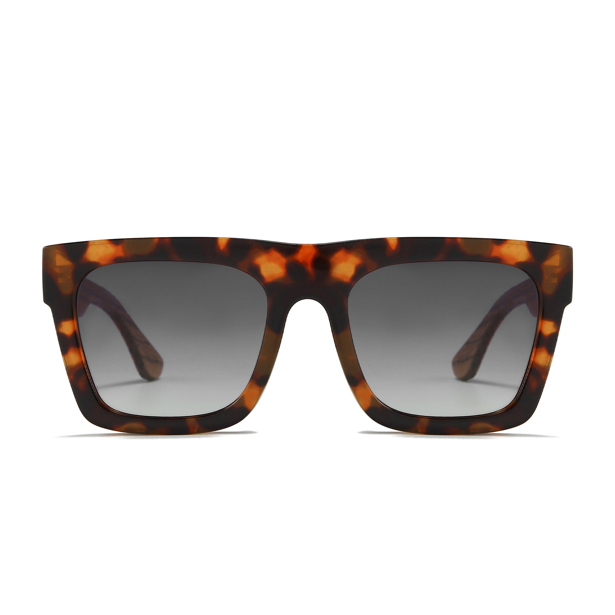 ROCCO TORT l Black Polarised Lens l Walnut Arms l Sunglasses by SOEK UK