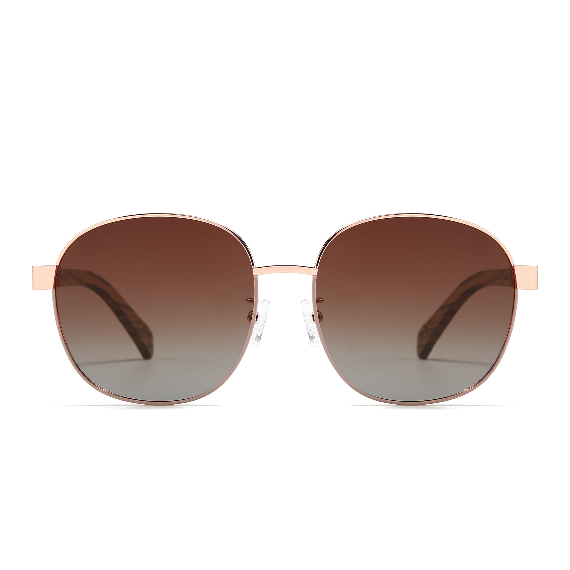 CLEO BLOOM l Brown Lens l Walnut Arms - Soek Fashion Eyewear UK