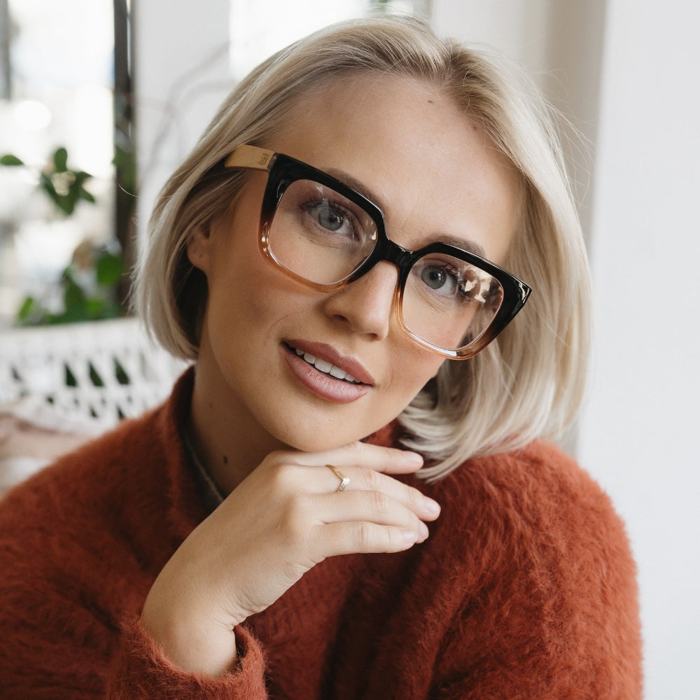 SOLUNA OMBRE l Reader l Blue Light Magnifying - Soek Fashion Eyewear UK