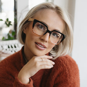 SOLUNA OMBRE l Reader l Blue Light Magnifying - Soek Fashion Eyewear UK
