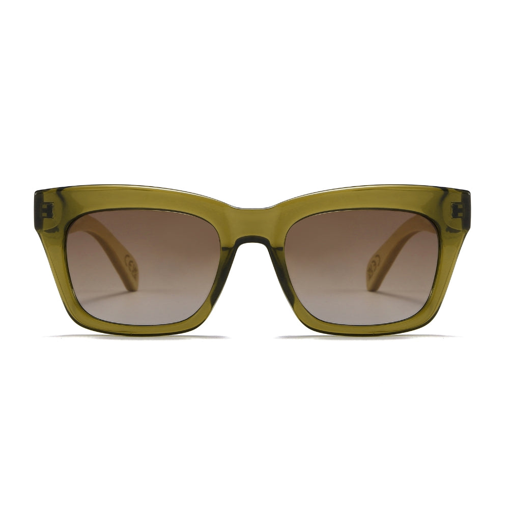 MORGAN MOSS l Graduated Brown Lens l White Maple Arms - Soek Fashion Eyewear UK