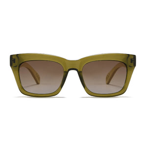 MORGAN MOSS l Graduated Brown Lens l White Maple Arms - Soek Fashion Eyewear UK