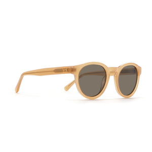 OTIS SAND - Bio Acetate Sand coloured Frame l Khaki Polarised Lens - SOEK UK