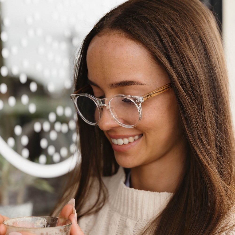 WINEGLASS BAY l  Magnifying Blue Light Reader - Soek Fashion Eyewear UK