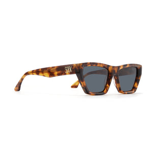 BEYOND SUNKISSED - Bio Acetate Tortoise Frame l Black Polarised Lens - SOEK UK