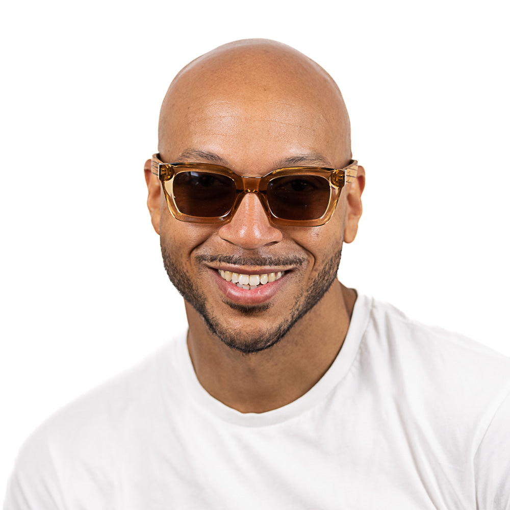 ZAHRA CHAMPAGNE l SUNGLASSES - SOEK UK