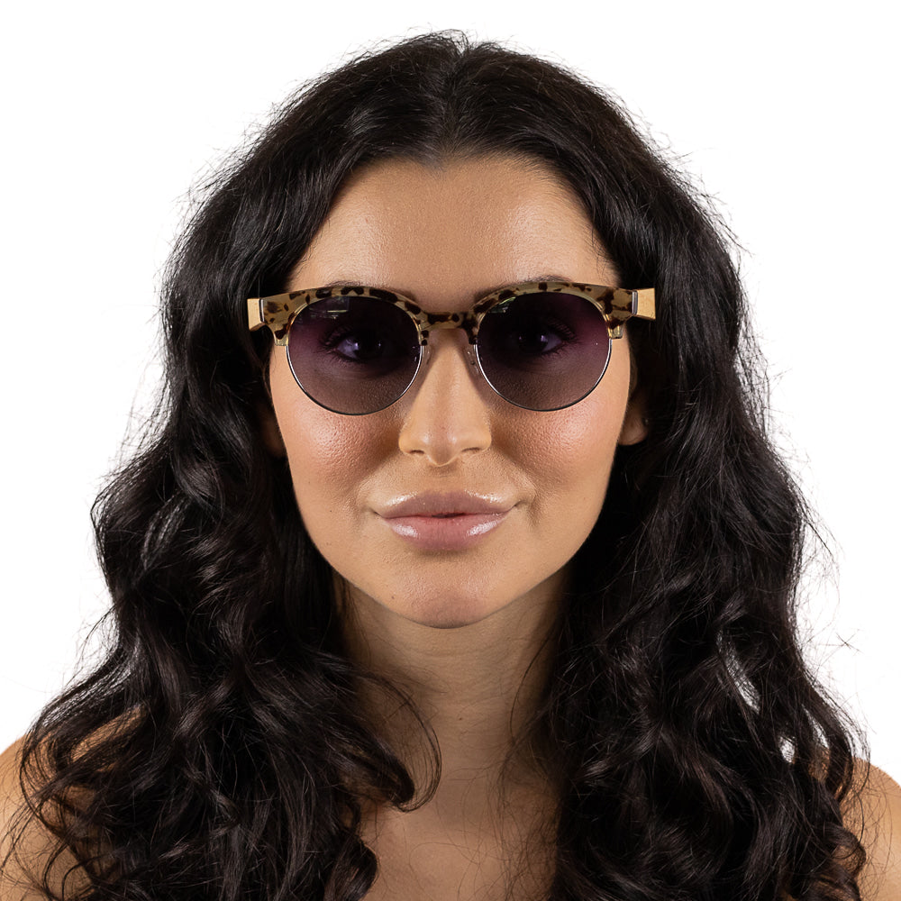 OLIVE TORT l Grey Lens l White Maple Arms - Soek Fashion Eyewear UK