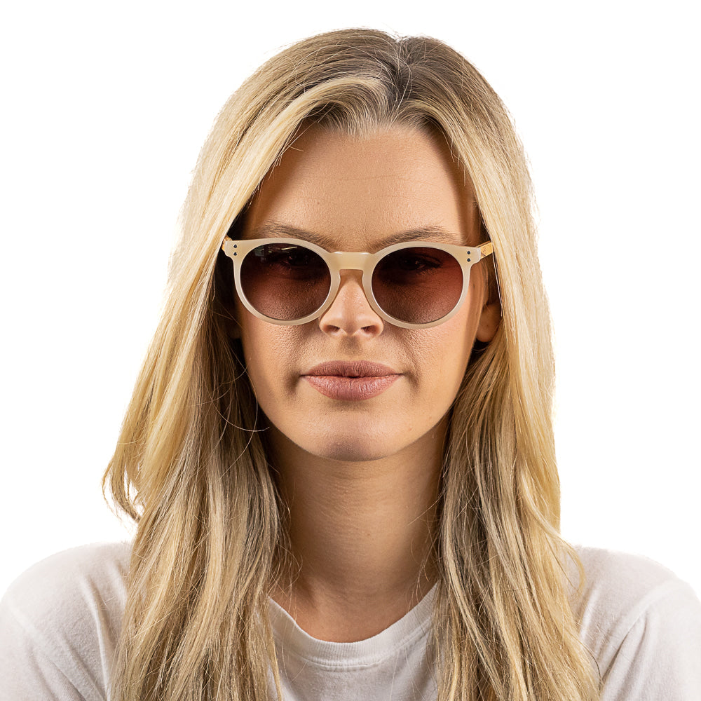 FRASER Brown Polarised Lens l Walnut Arms - Soek Fashion Eyewear uk