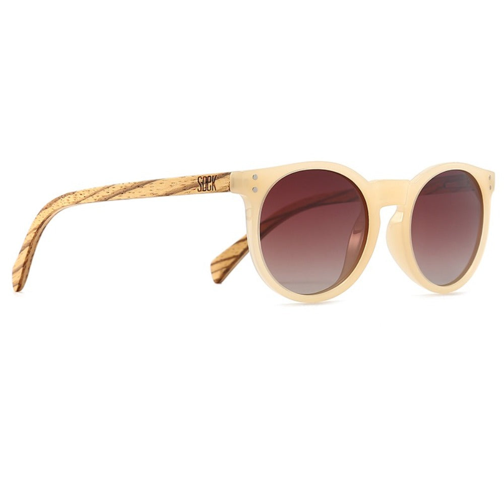 FRASER Brown Polarised Lens l Walnut Arms - Soek Fashion Eyewear uk