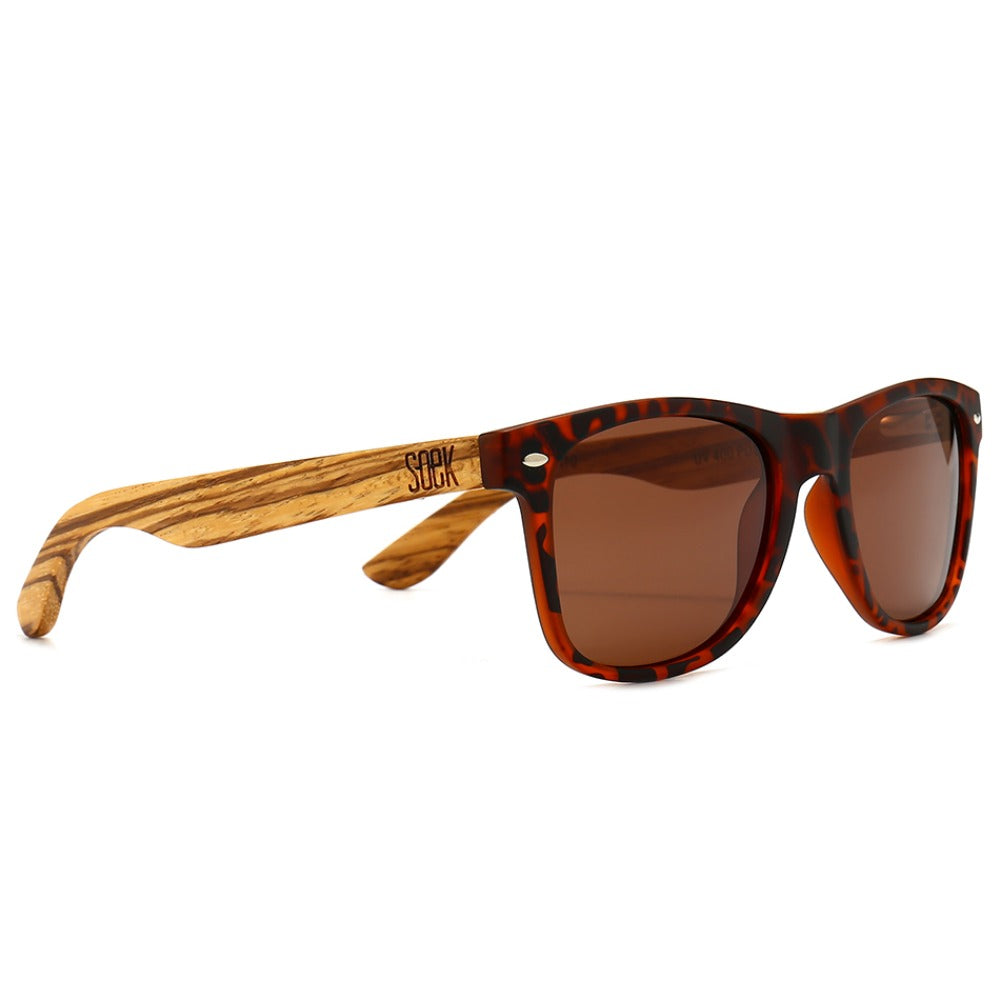 AVOCA WALNUT  Brown Lens l Walnut Arms - Soek Fashion Eyewear UK