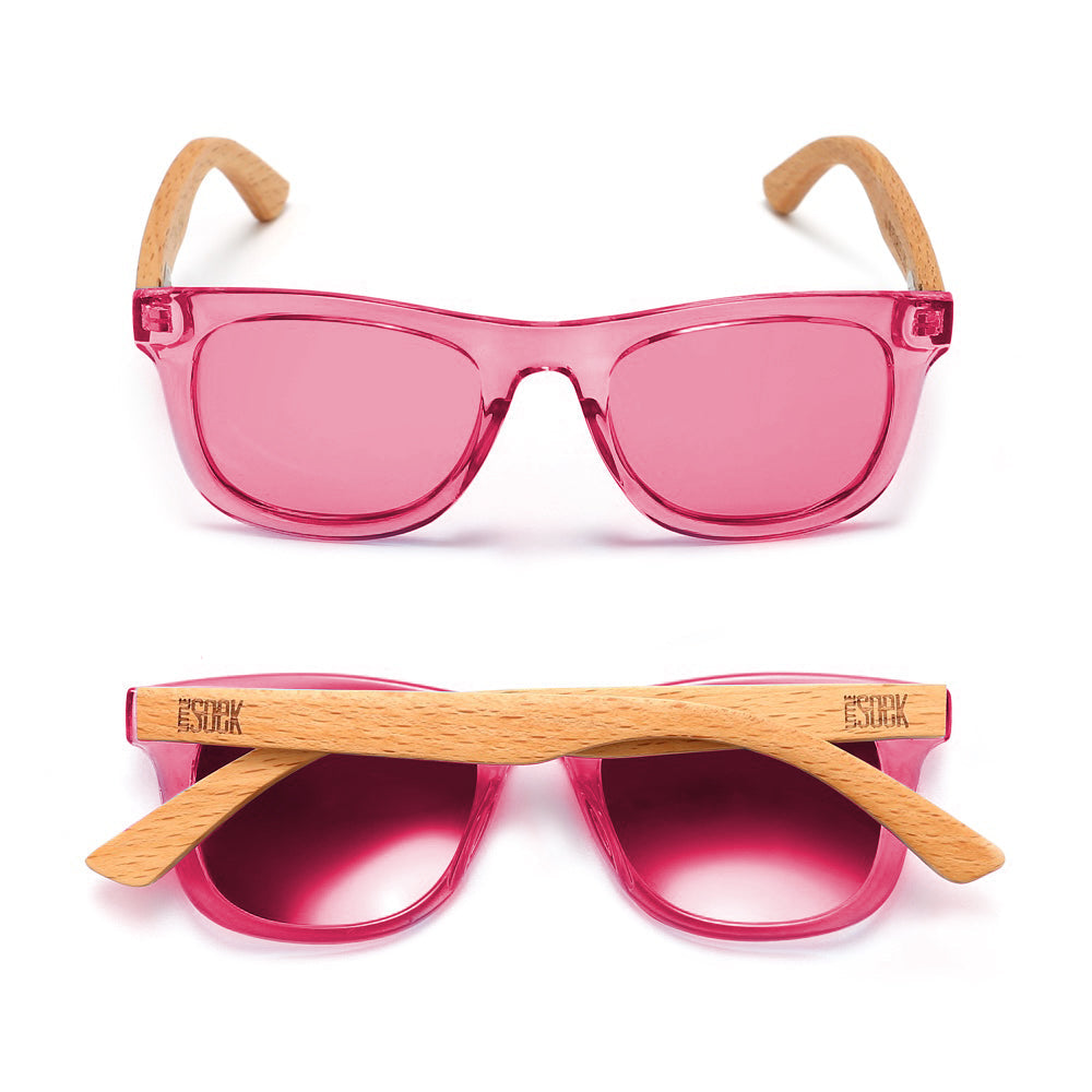 LITTLE PEARL KIDS Pink Sunnies l Polarised Lens l Age 3-6 - Soek Fashion Eyewear UK