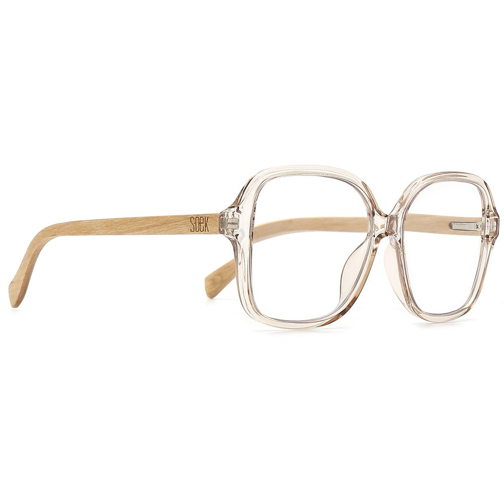 SCARLETT CHAMPAGNE l Blue Light Magnifying Reader - Soek Fashion Eyewear UK